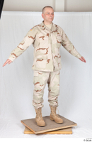  Photos Army Man in Camouflage uniform 14 21th century Soldier U.S Army US Uniform a poses whole body 0007.jpg